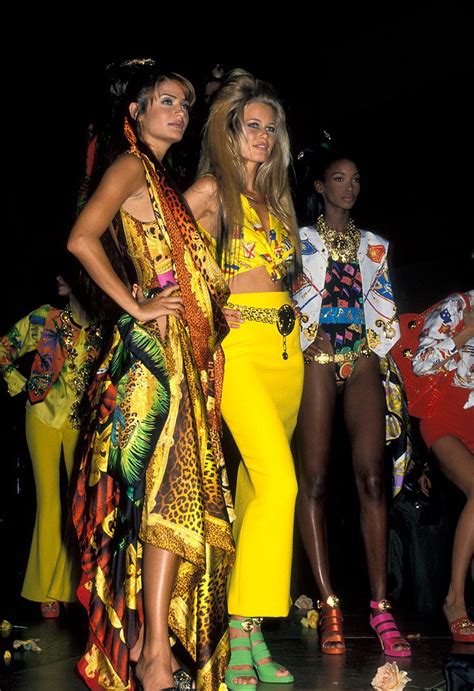 moda invernale versace negli anni|gianni versace designer.